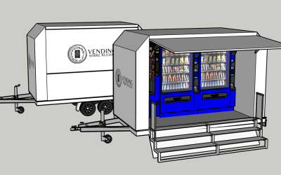 Diseño técnico de los remolques Vending sobre Ruedas